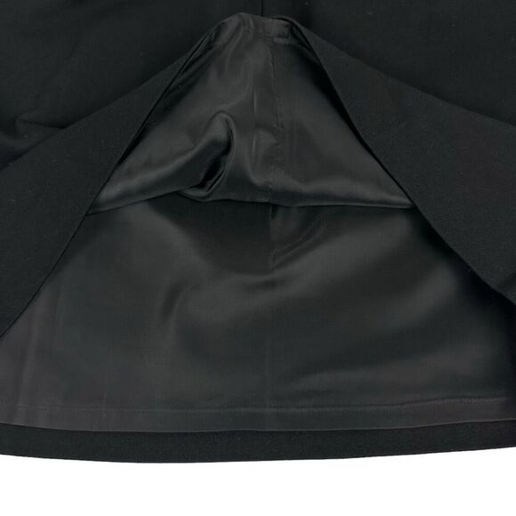 Talbots Black Straight Skirt size 16WP Lined NEW - Picture 6 of 6